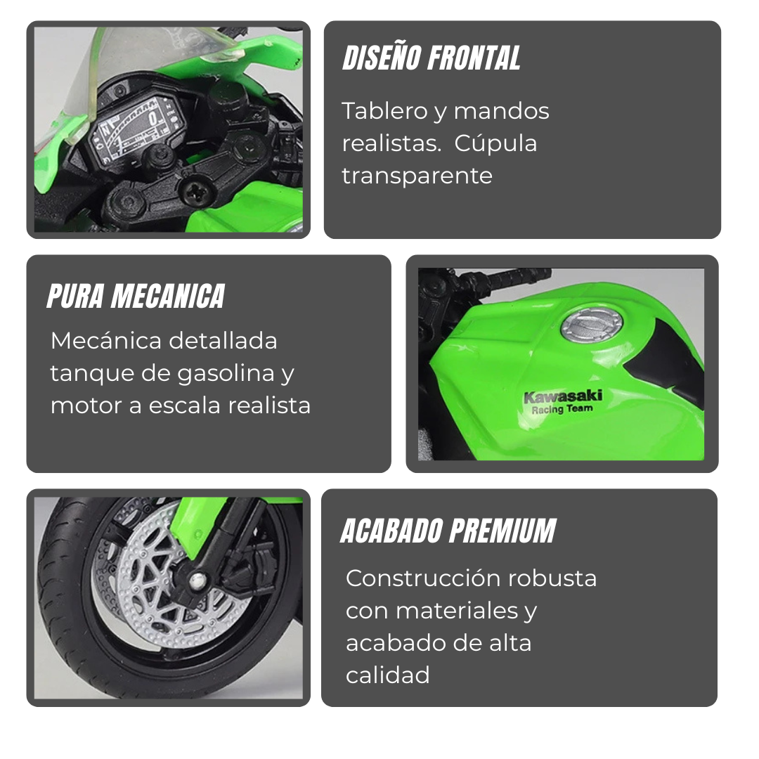 1:12 Kawasaki ZX10R - Ashriders™