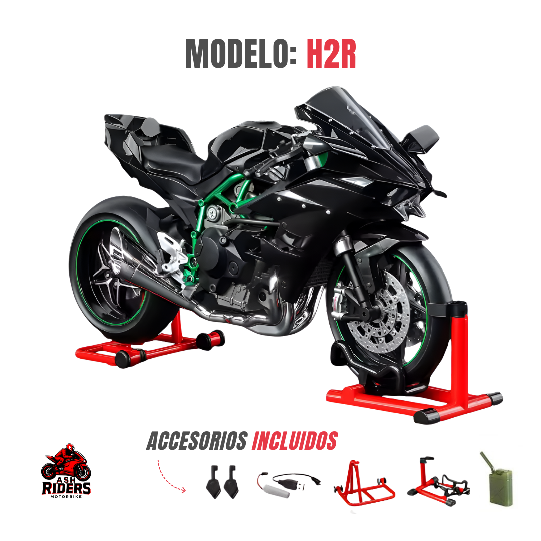 1:9 Kawasaki H2R Premium - Ashriders™