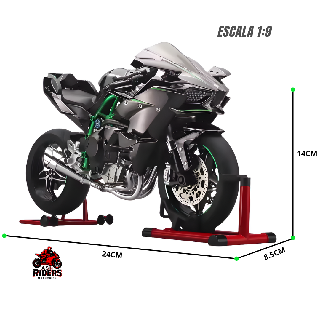 1:9 Kawasaki H2R Premium - Ashriders™